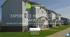 Desktop Screenshot of hillcrestoakwood.com